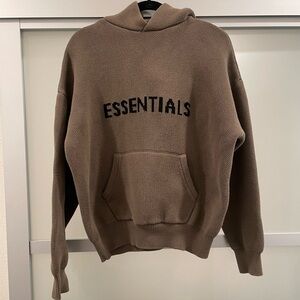 Fear of God Essentials Knit Pullover Hoodie